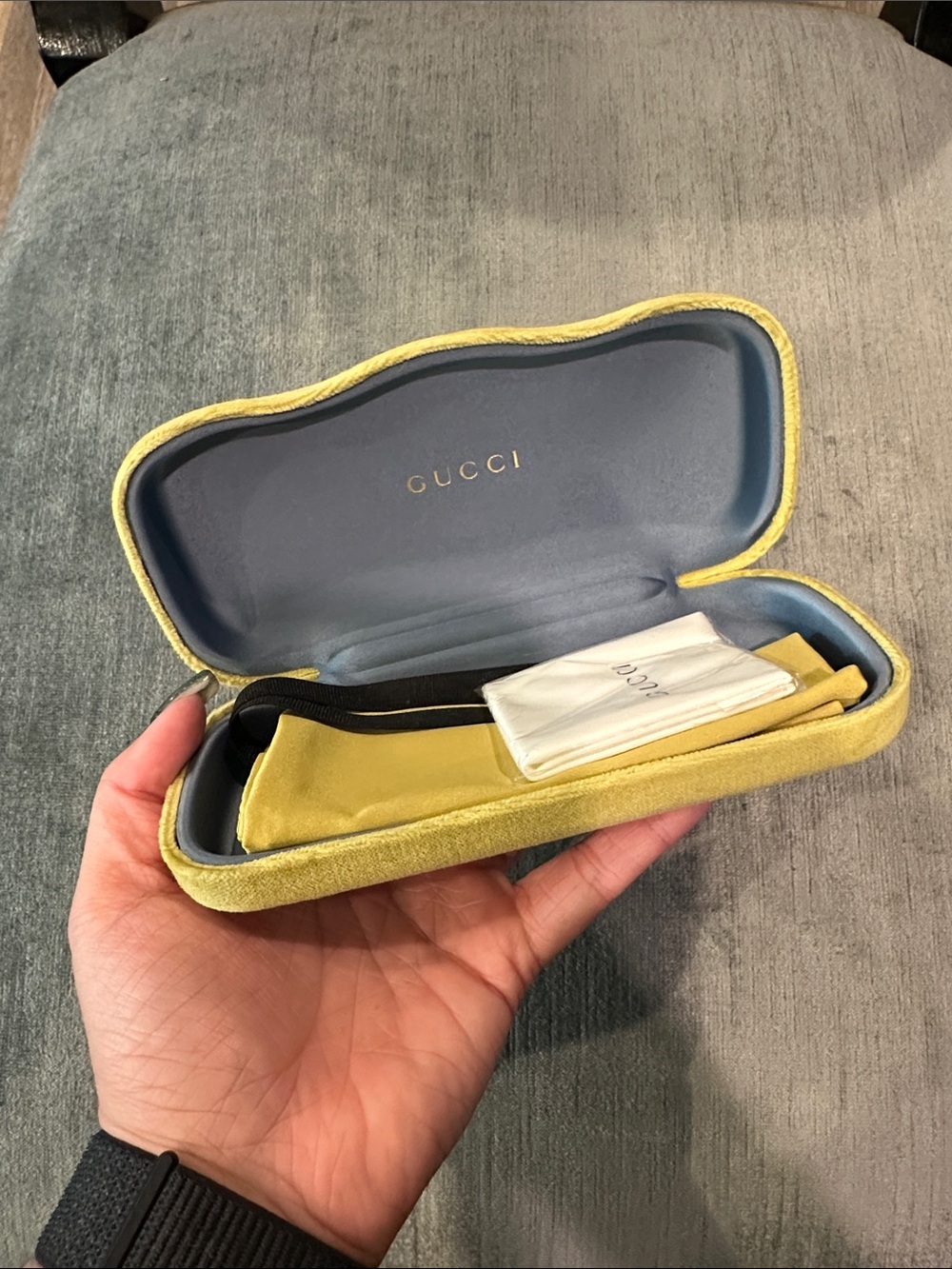 Gucci Sunglasses Case - Yellow